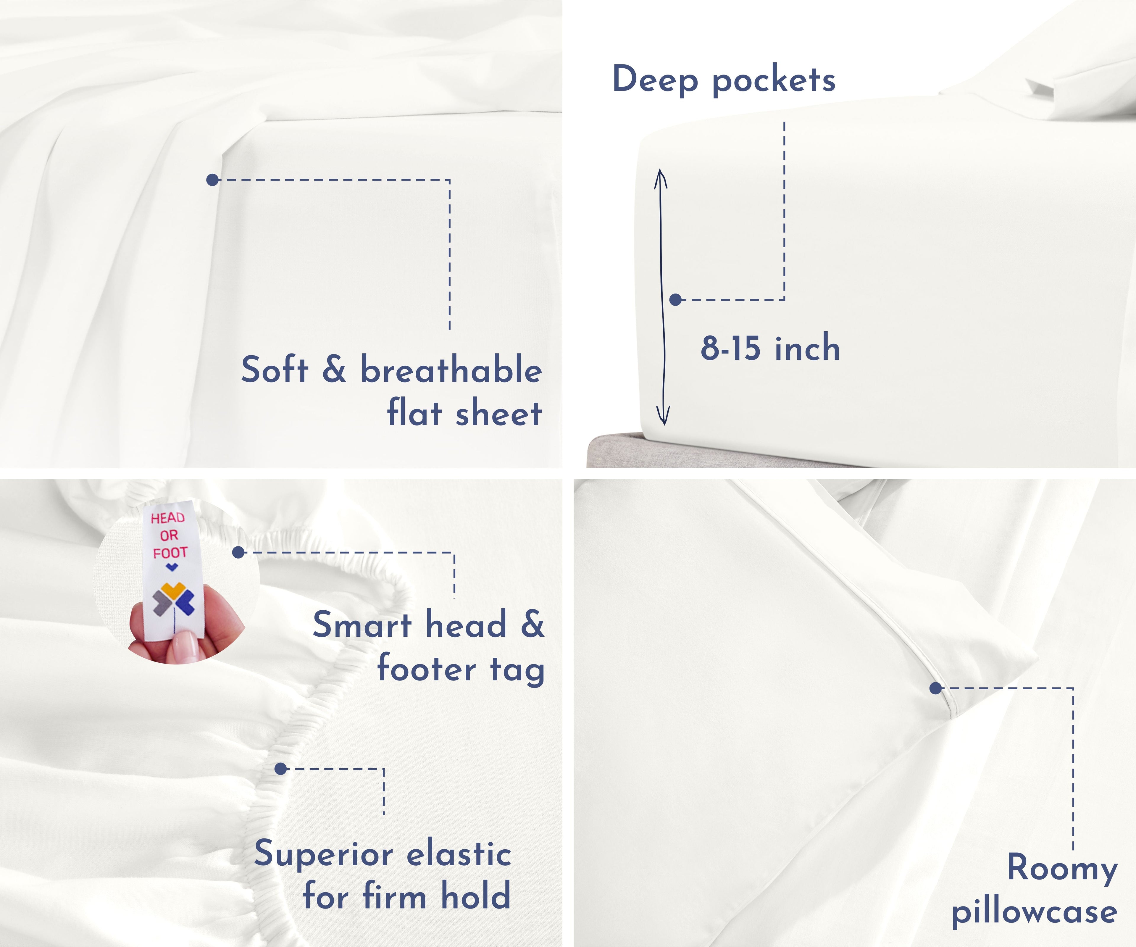 Everyday Soft Sateen Solid Sheet Set - California Design Den