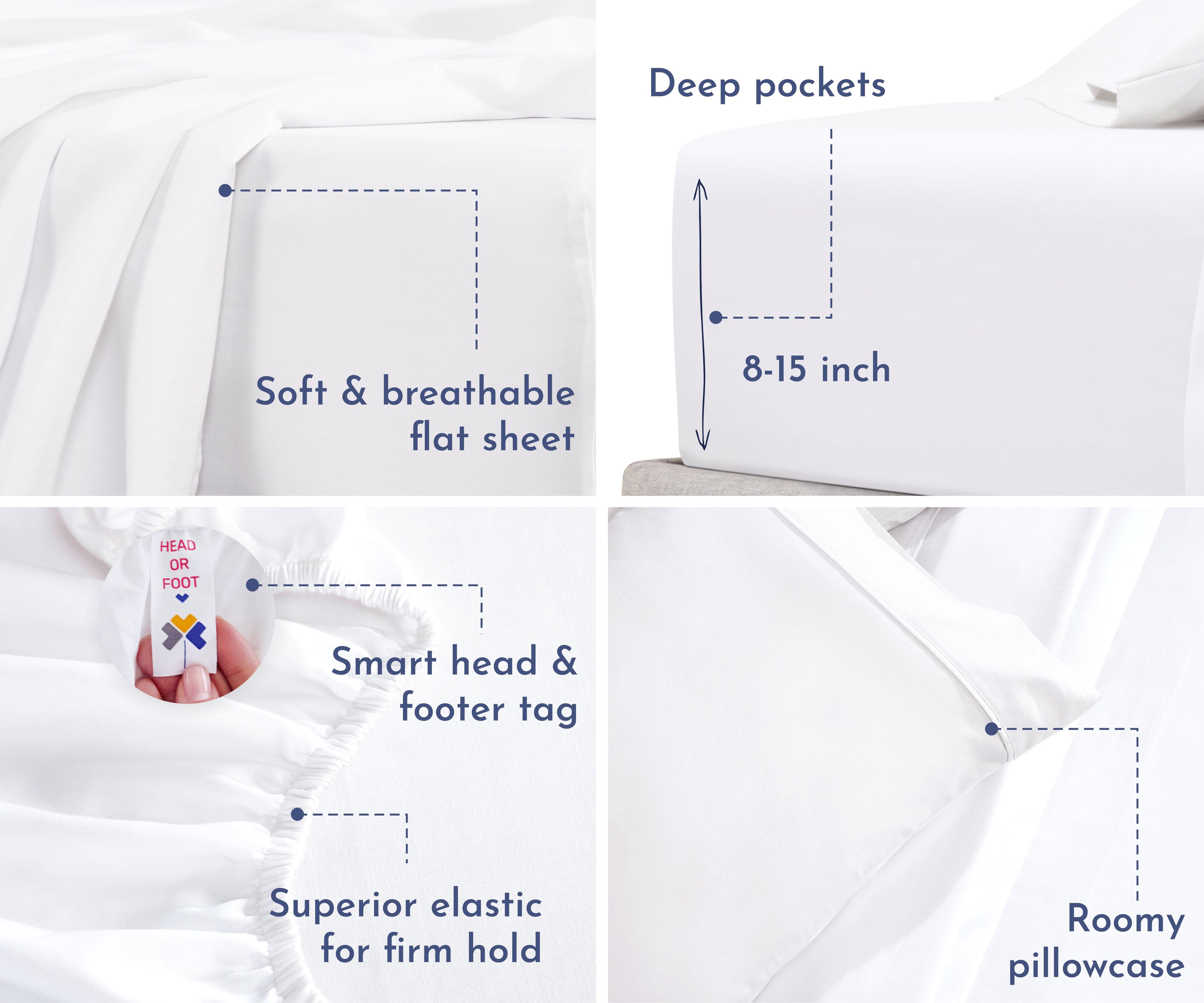 Everyday Soft Sateen Solid Sheet Set - California Design Den