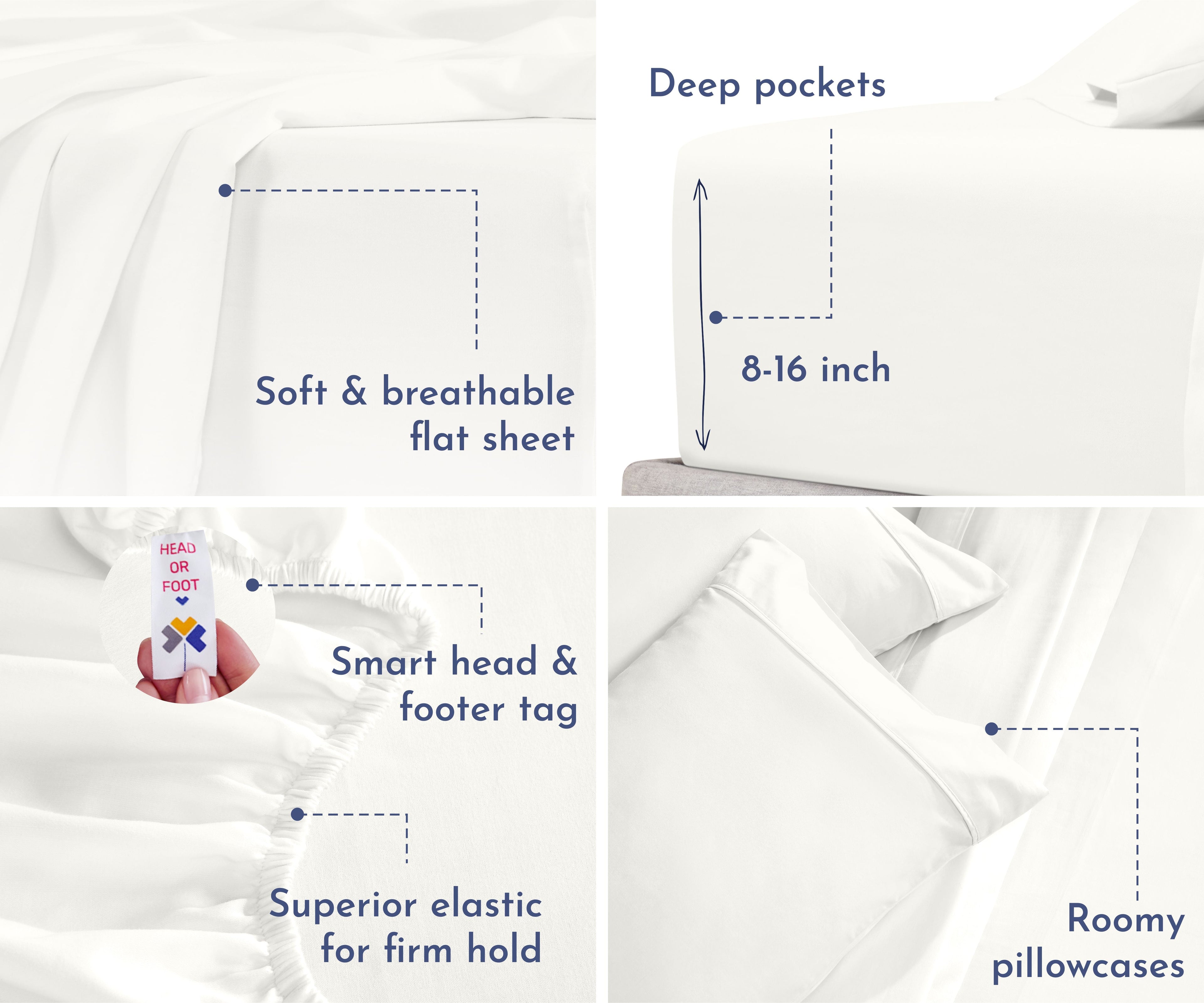Everyday Soft Sateen Solid Sheet Set - California Design Den