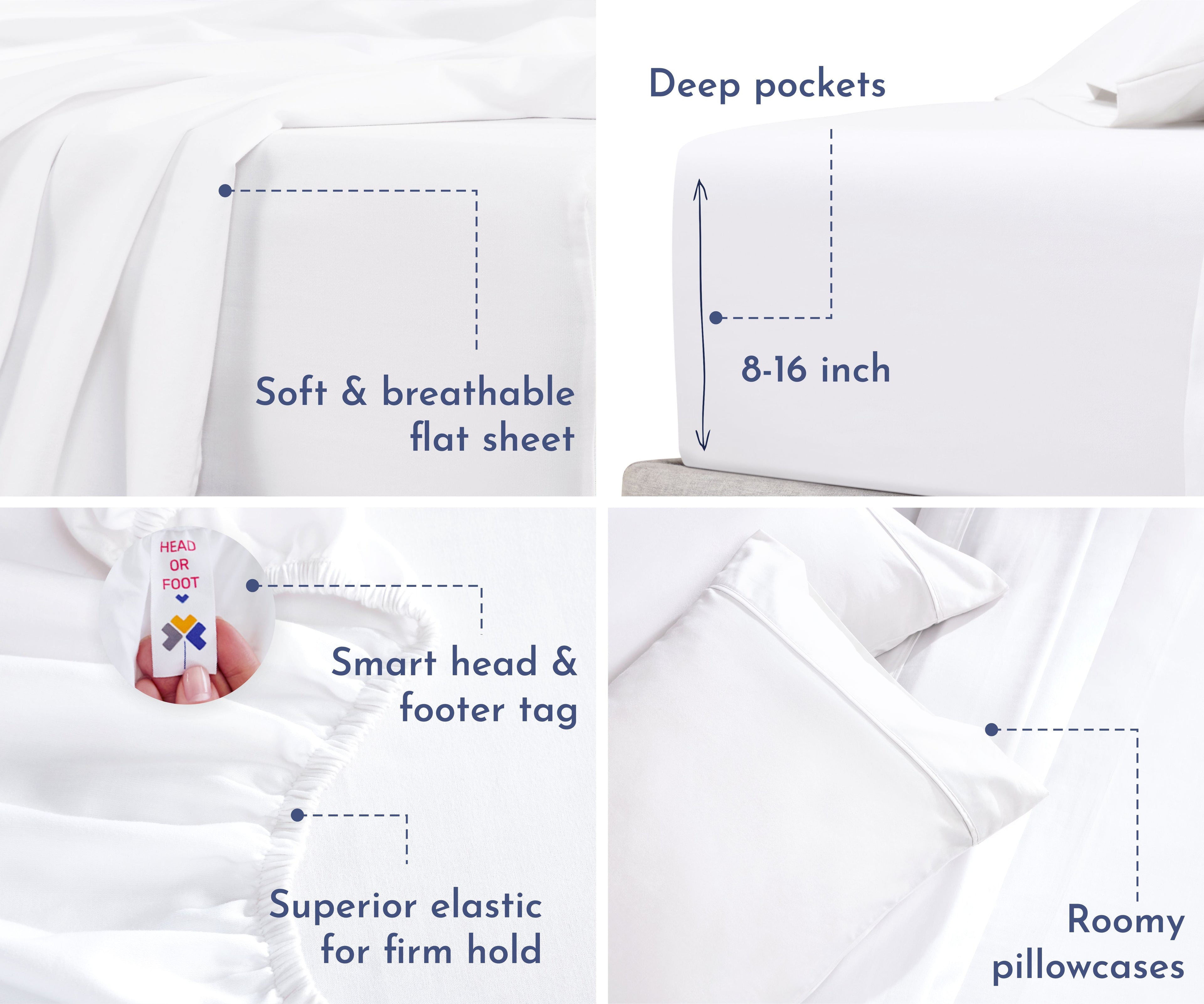 Everyday Soft Sateen Solid Sheet Set - California Design Den