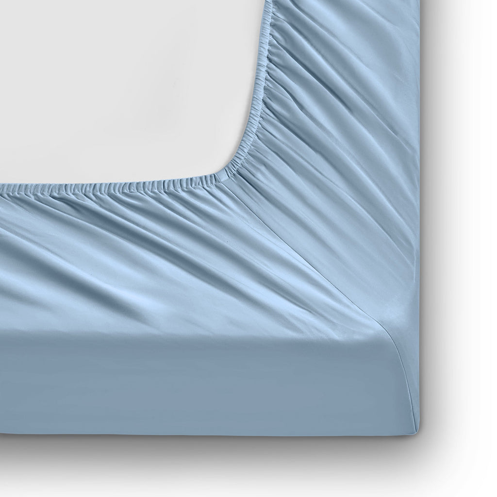 Luxe Smooth Sateen Solid Sheet Set - California Design Den