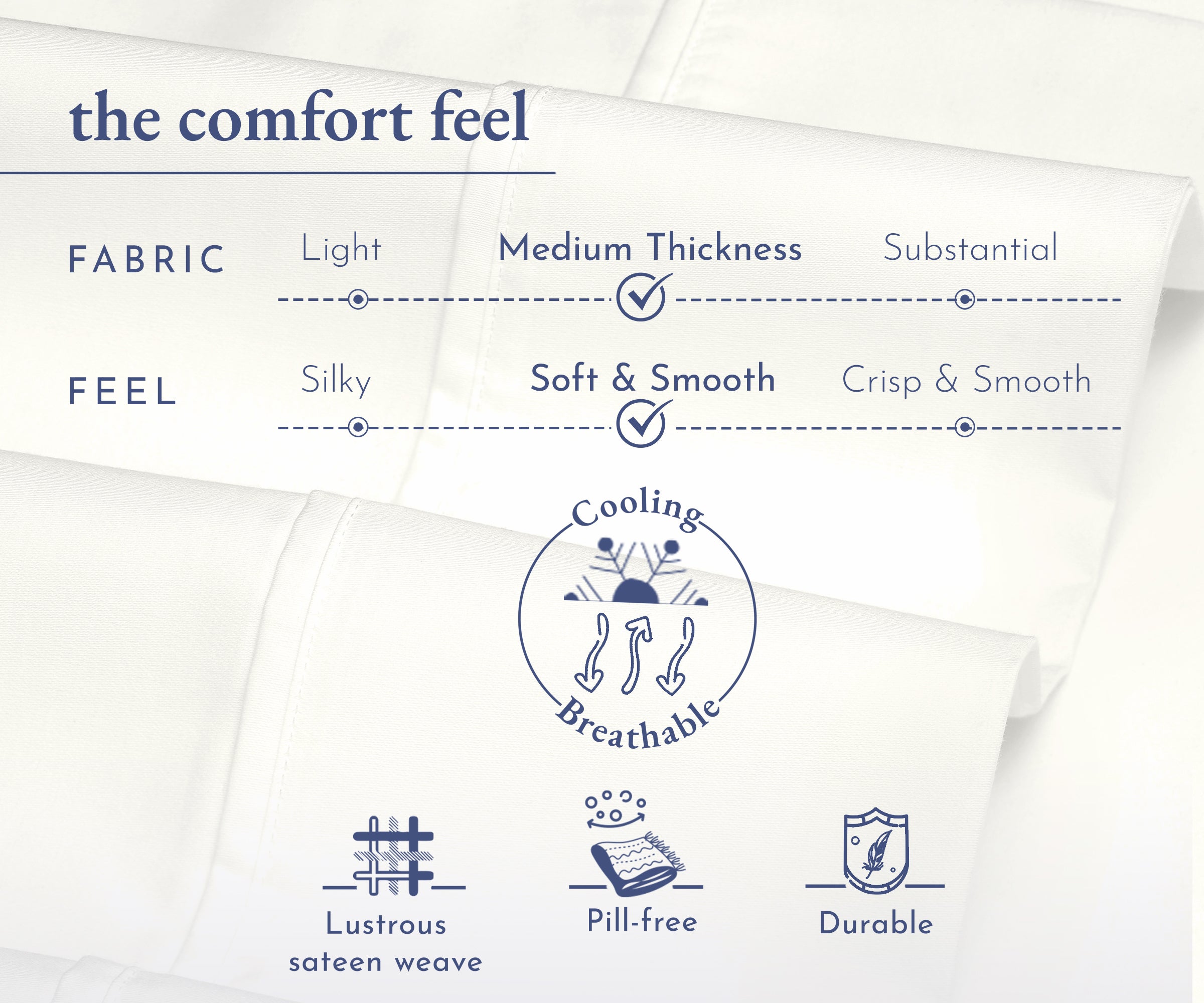 Everyday Soft Sateen Fitted Sheet - California Design Den
