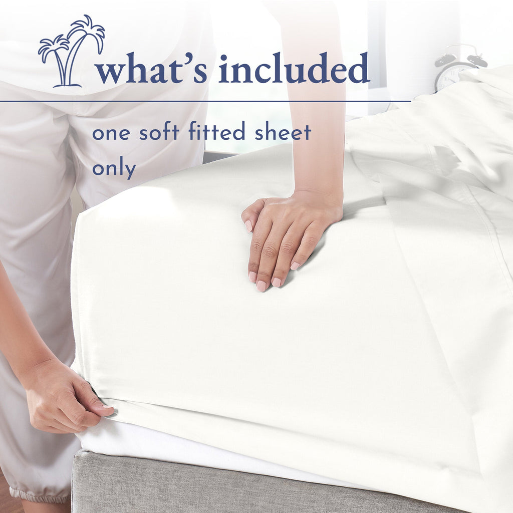 Everyday Soft Sateen Fitted Sheet - California Design Den