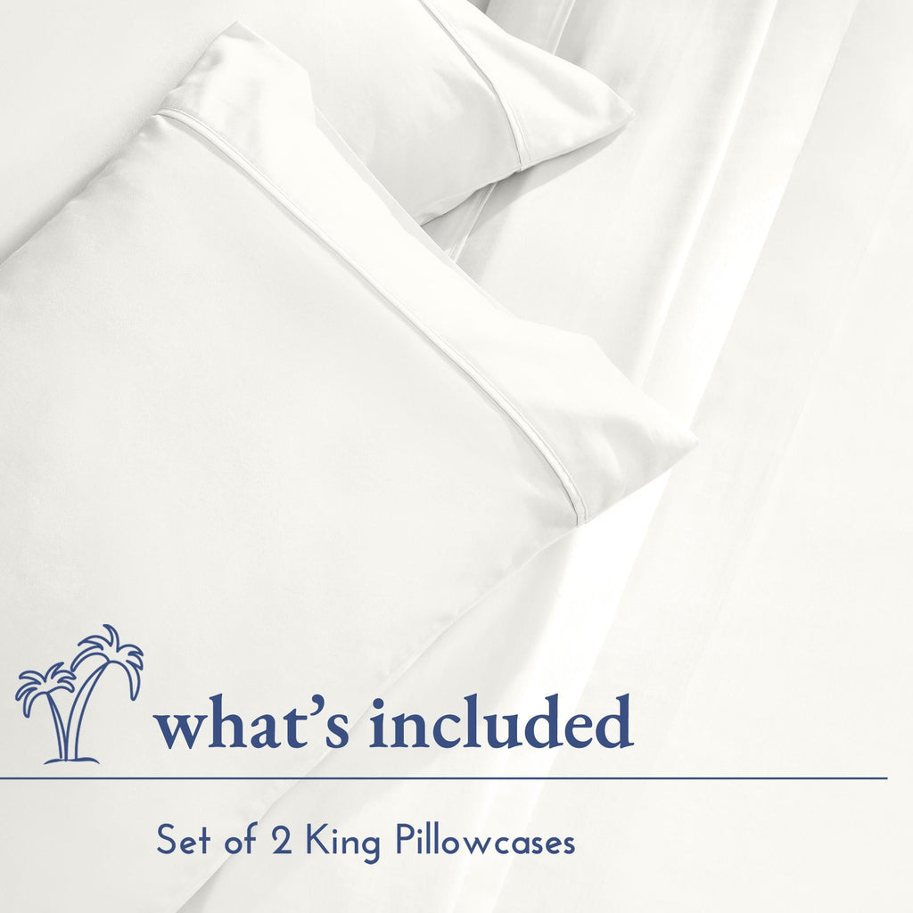 Everyday Soft Sateen Solid Pillowcases - California Design Den
