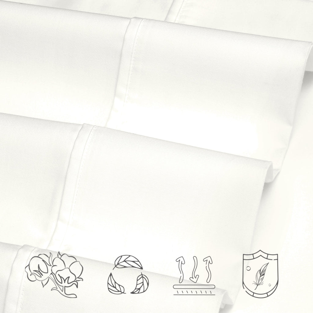 Everyday Soft Sateen Solid Sheet Set - California Design Den