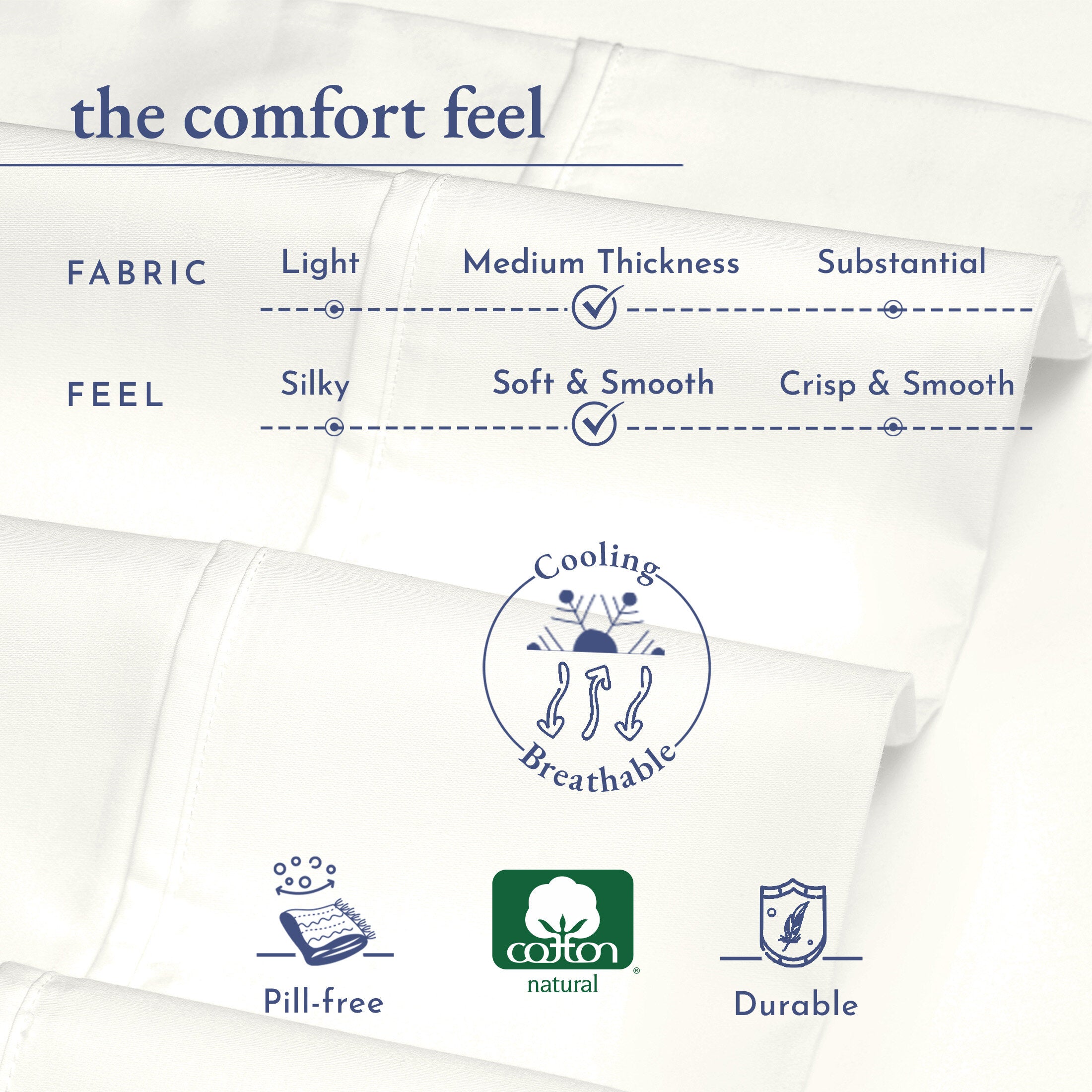 Everyday Soft Sateen Solid Pillowcases - California Design Den